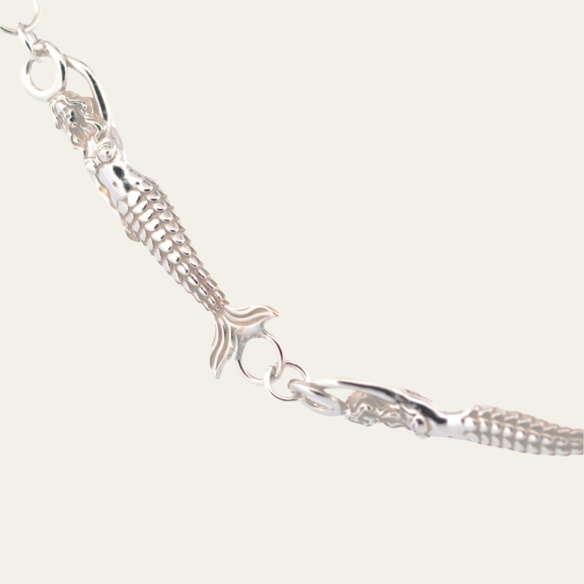 Chunky Zennor Mermaid Necklace - Dainty London