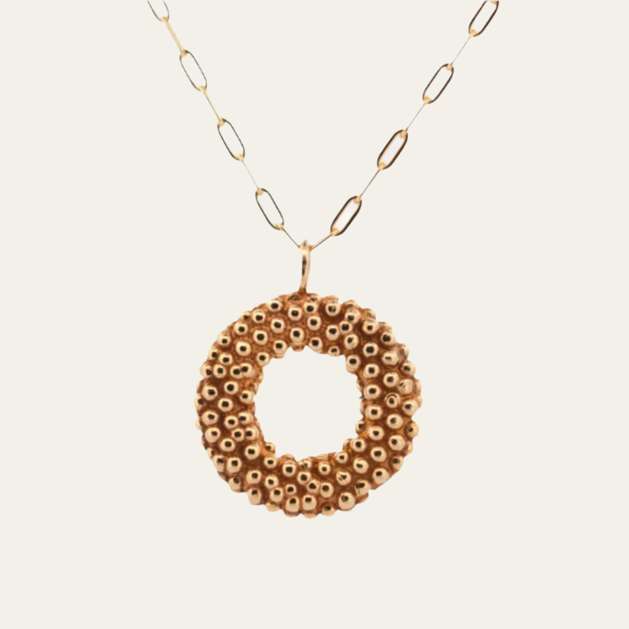 Gold Barnacle Necklace - Dainty London