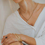 Maxi Gold Merrow Necklace - Dainty London