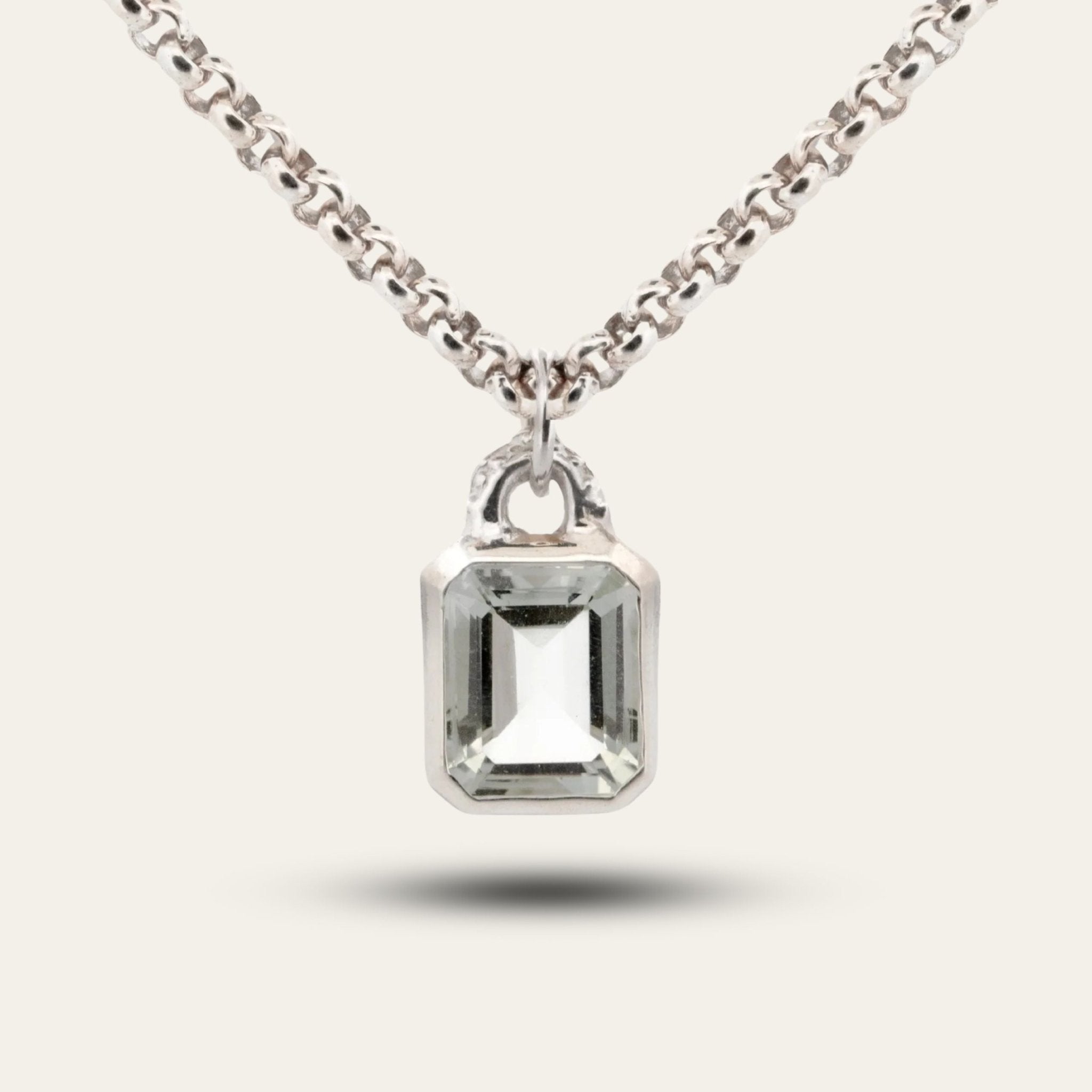 Maxi Silver Merrow Necklace - Dainty London