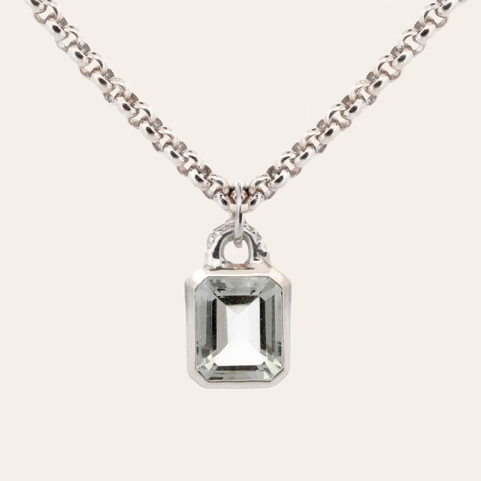 Maxi Silver Merrow Necklace - Dainty London