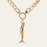 Maxi Zennor Mermaid Gold Necklace - Dainty London