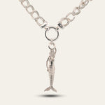 Maxi Zennor Mermaid Silver Necklace - Dainty London