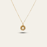 Mini Gold Barnacle Necklace - Dainty London