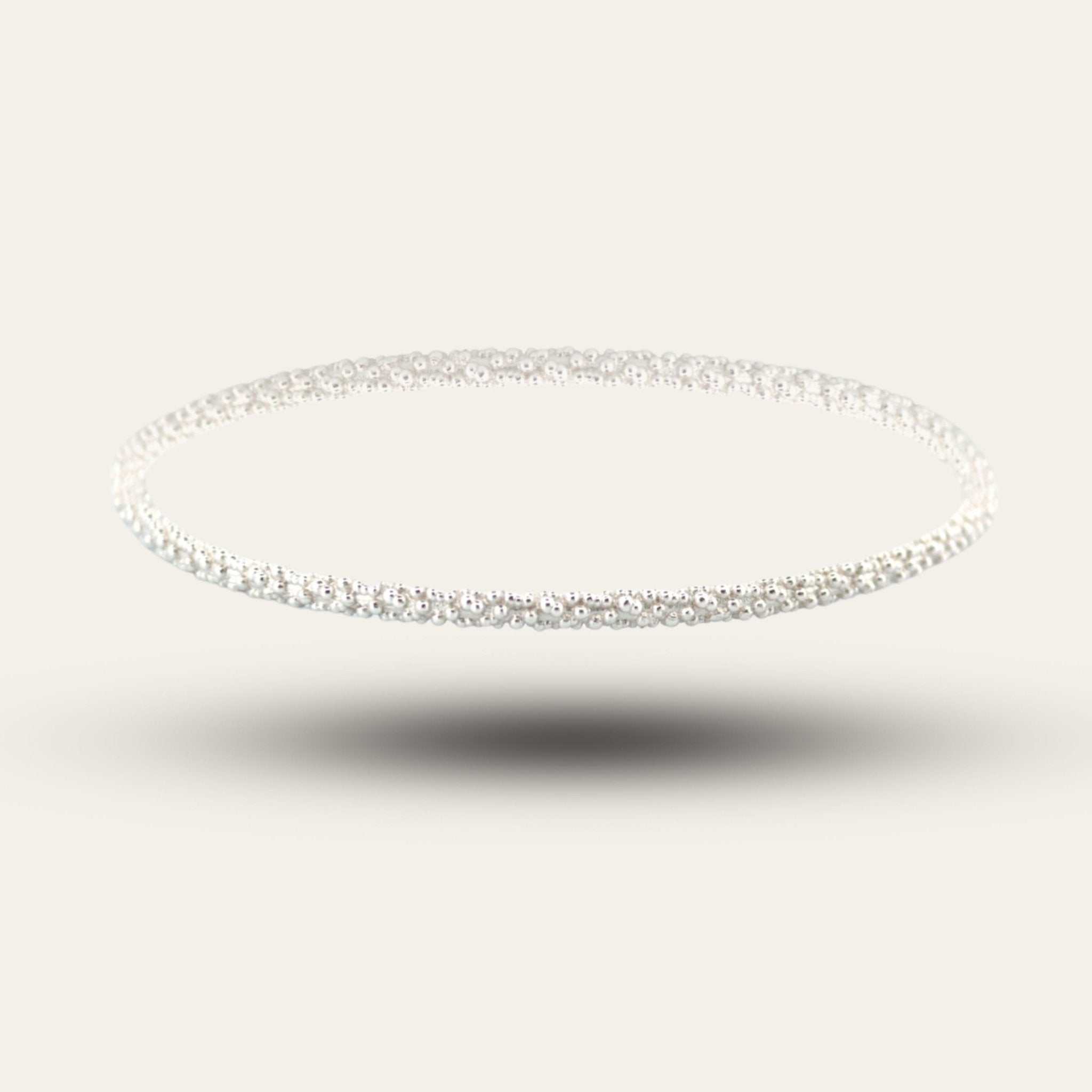 Silver Barnacle Bangle - Dainty London