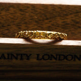 Solid Gold Hebe Ring - Dainty London