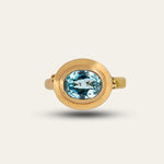 The Gold Avery Ring - Dainty London