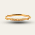 The Gold Hebe Bangle - Dainty London