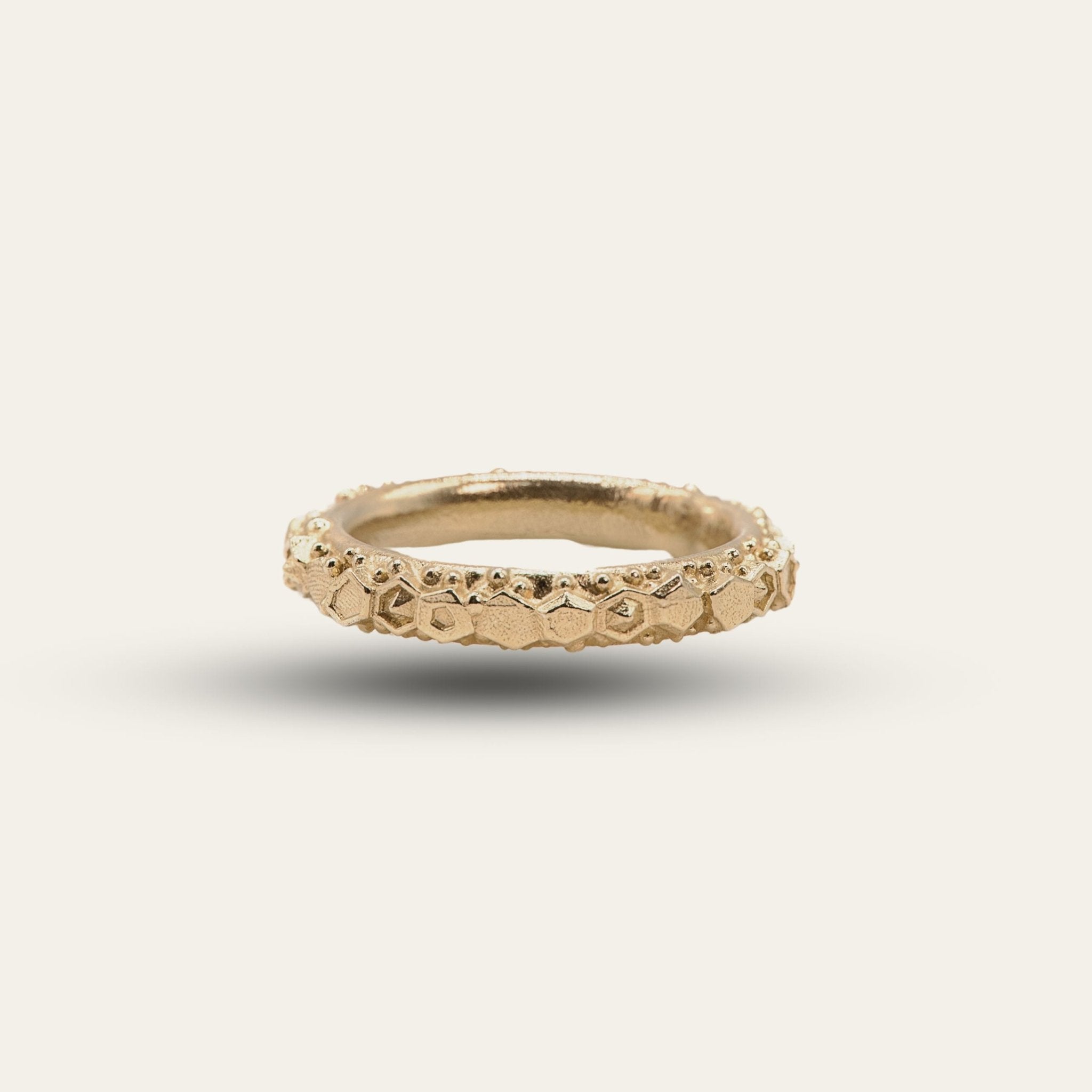 The Gold Hebe Ring - Dainty London