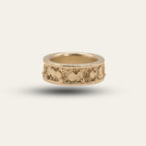 The Gold Hemera Ring - Dainty London