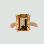 The Gold Isla Ring - Dainty London