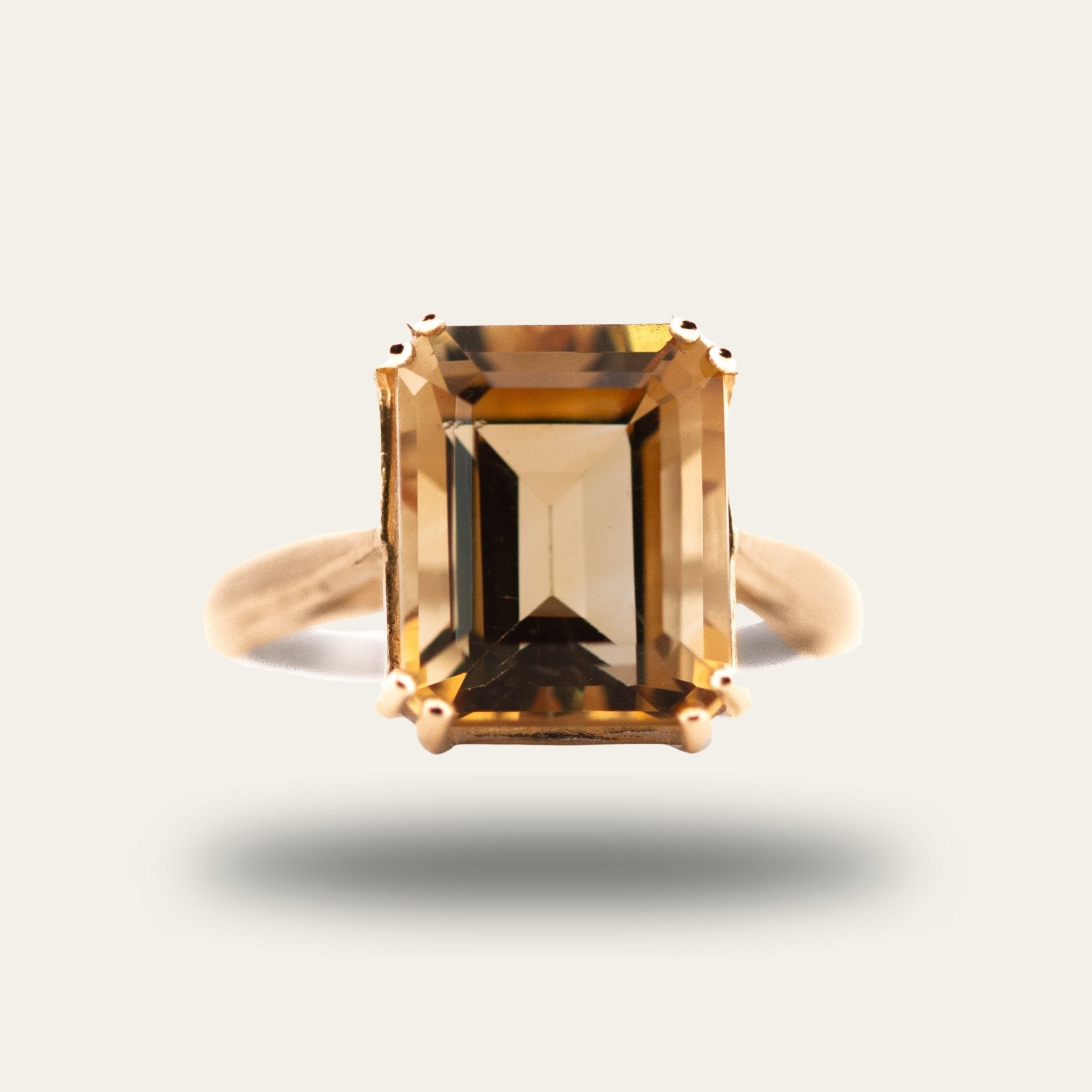 The Gold Isla Ring - Dainty London