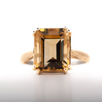 The Gold Isla Ring - Dainty London