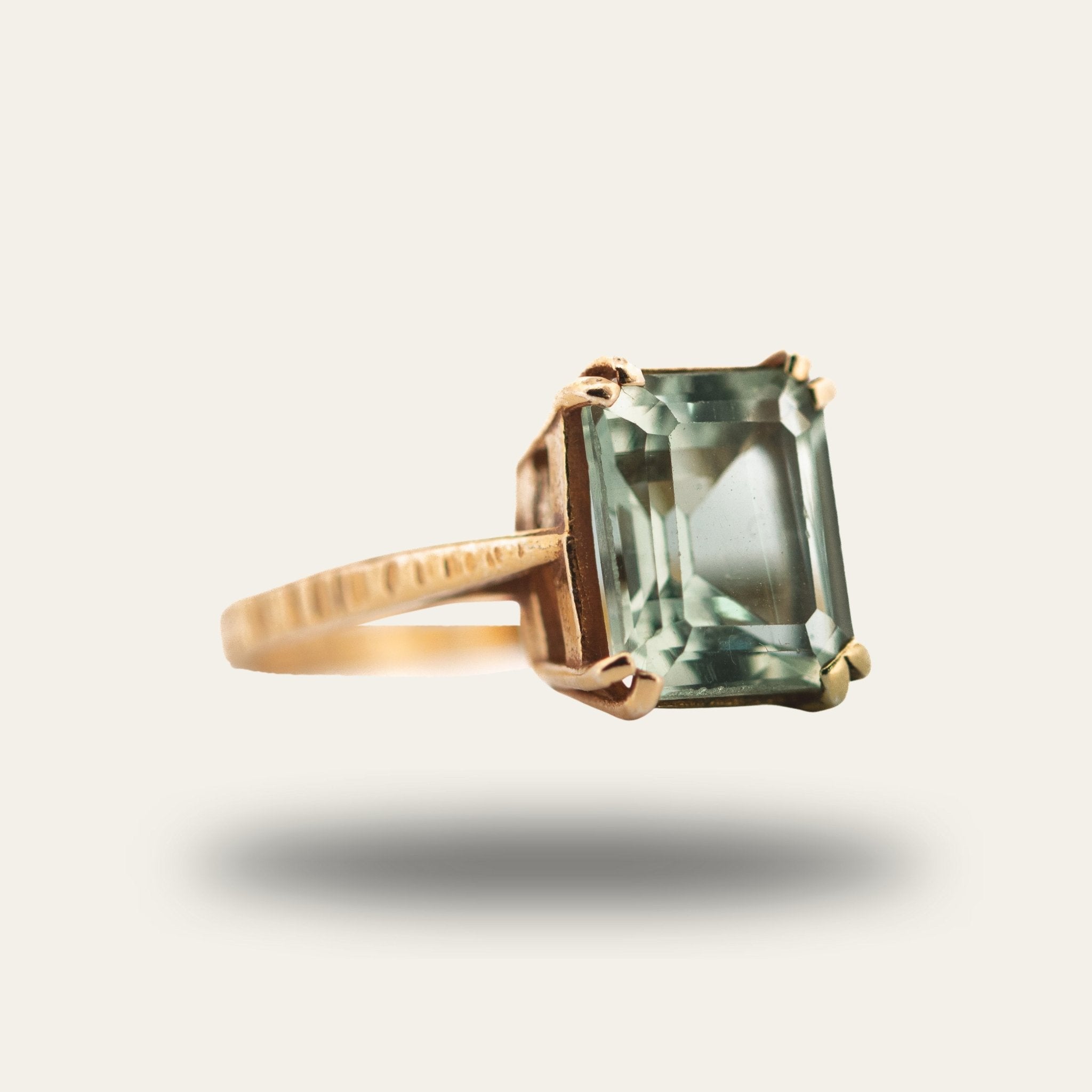 The Gold Luna Ring - Dainty London