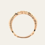 The Gold Zennor Ring - Dainty London