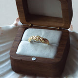 The Gold Zennor Ring - Dainty London