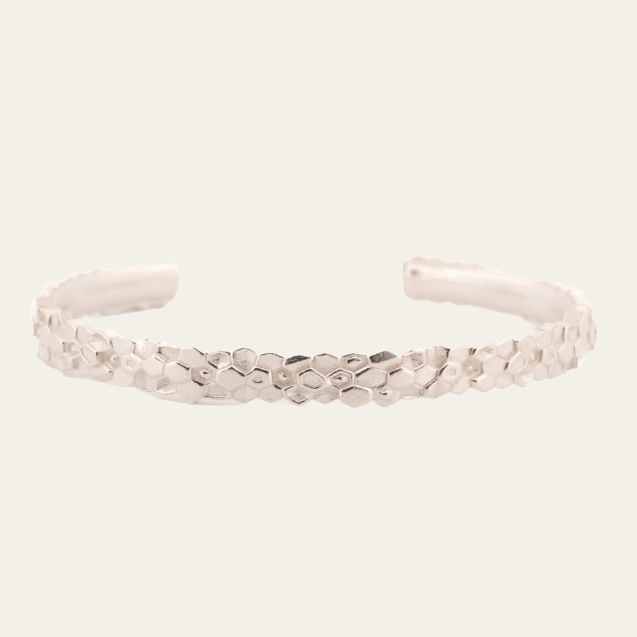 The Silver Artemis Bangle - Dainty London