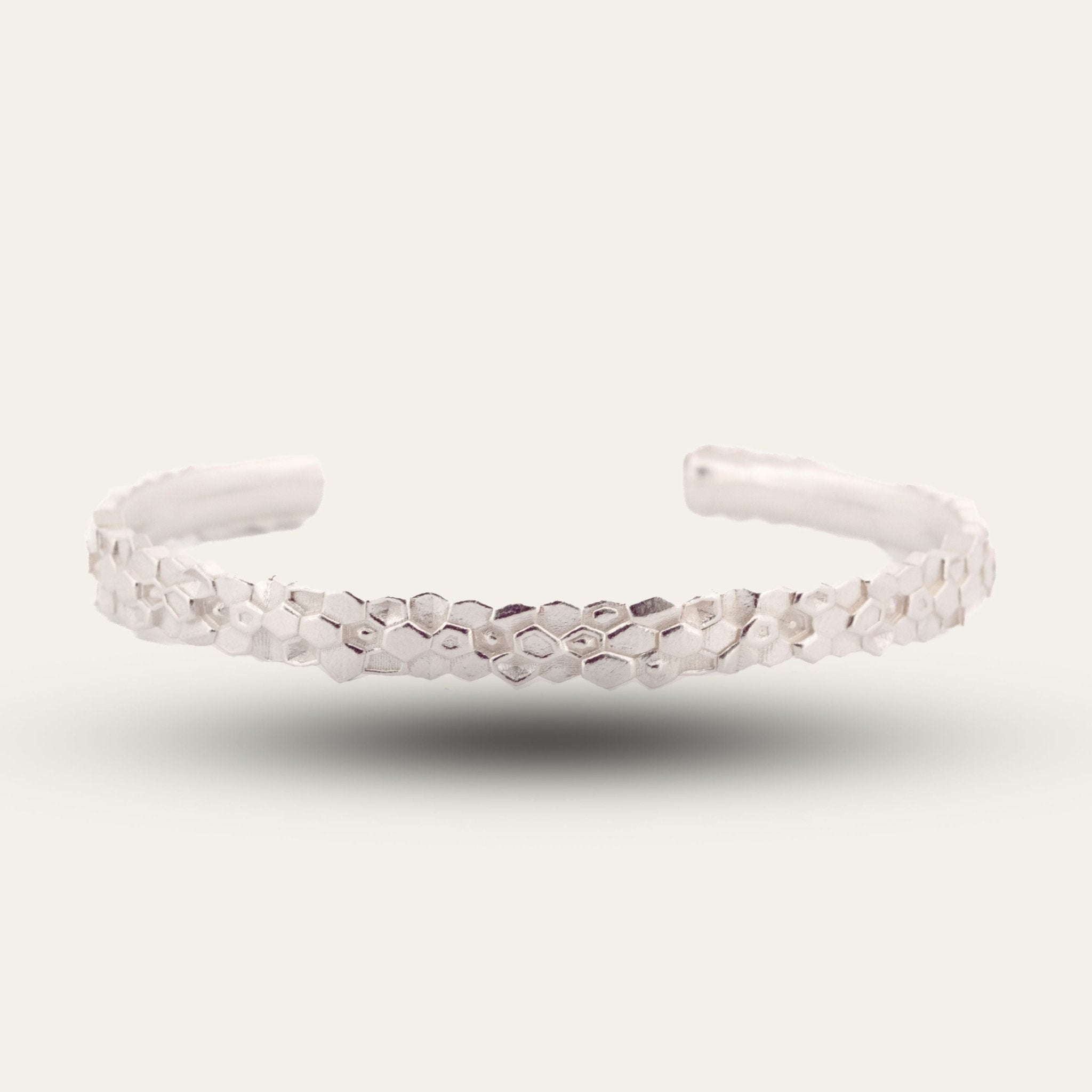 The Silver Artemis Bangle - Dainty London