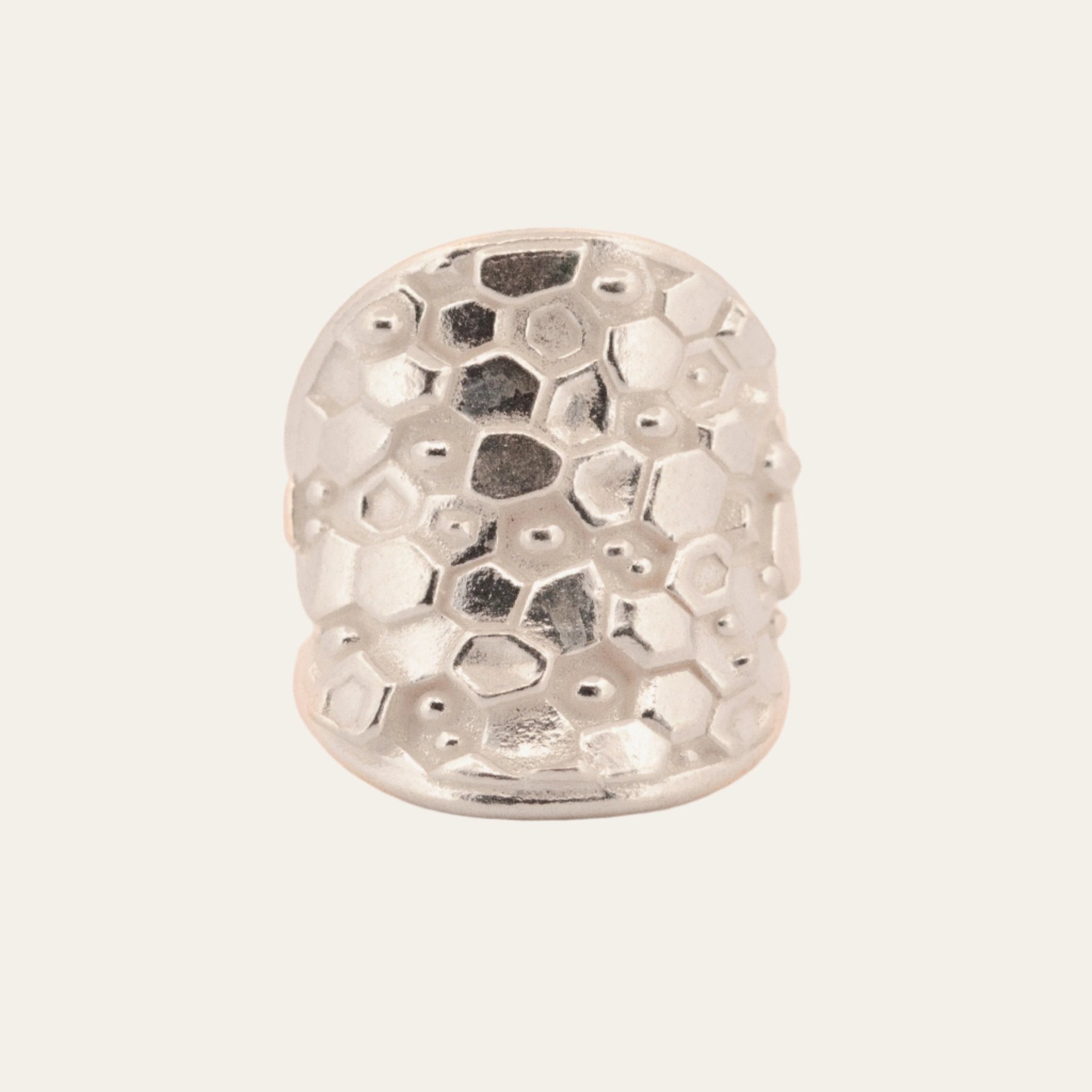 The Silver Hemera Saddle Ring - Dainty London